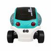 3D Electric Car Toy with Sound and light Rotating colorful Golf cart Col.blue