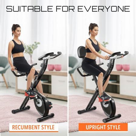 folding magnetic exercise bike