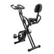 Foldable Magnetic Exercise Bike Spin Bicycle With Upright / Recumbent 2 Style Resistance Adjustable