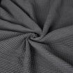 Throw Blanket Cotton Waffle Blankets Grey Double