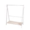 Levede Clothes Rack Wooden Garment Hanging Stand Closet Storage Organiser Shelf