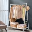 Levede Clothes Rack Wooden Garment Hanging Stand Closet Storage Organiser Shelf