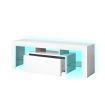 Levede TV Cabinet Entertainment Unit Stand RGB LED Furniture Wooden Shelf 130cm