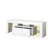 Levede TV Cabinet Entertainment Unit Stand RGB LED Furniture Wooden Shelf 190cm