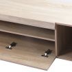 Levede TV Cabinet Entertainment Unit Stand RGB LED Furniture Wooden Shelf 200cm