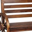 Levede Garden Bench Wooden Wagon Seat Outdoor Chair Lounge Patio Furniture