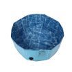 Portable Pet Swimming Pool Kids Dog Cat Washing Bathtub Outdoor Bathing L