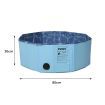 Portable Pet Swimming Pool Kids Dog Cat Washing Bathtub Outdoor Bathing M