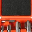 Pipe Thread Tap Set Taper NPT Screw Cutting 5PCS HSS  1/8" 1/4" 3/8" 1/2" 3/4"