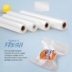 TOQUE Vacuum Food Sealer Bag Bags Saver Storage Saver Seal Commercial Heat Roll