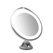 10x Magnifying Makeup Vanity Cosmetic Beauty Bathroom Mirror with LED Light