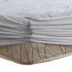 DreamZ Fully Fitted Waterproof Breathable Bamboo Mattress Protector Single Size