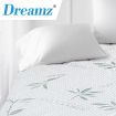 DreamZ Fully Fitted Waterproof Breathable Bamboo Mattress Protector Single Size