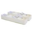 Cutlery Organiser Drying Tray Kitchen Drawer Organizer  Spoon Divider Box x2