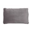 Luxury Flannel Quilt Cover with Pillowcase Silver Grey Double