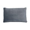 Luxury Flannel Quilt Cover with Pillowcase Dark Grey Queen