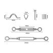 Balustrade Wire Kit Rope