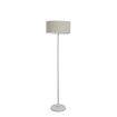 Modern LED Floor Lamp Stand Reading Light Decoration Indoor Classic Linen Fabric