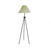 Modern LED Floor Lamp Stand Reading Light Decoration Indoor Classic Linen Fabric