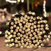 25M 200LED String Solar Powered Fairy Lights Garden Christmas Decor Warm White