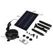 Solar Fountain Powered Water Power Wireless Garden Pond Pool Bird Outdoor