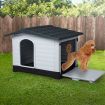 PaWz Dog Kennel Outdoor Indoor Pet Plastic Garden Large House Weatherproof Outside