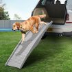 PaWz Dog Ramp For Car Suv Travel Stair Step Foldable Portable Lightweight Ladder