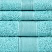 Amelia 500GSM 100% Cotton Towel Set -Single Ply carded 6 Pieces -Island Paradise