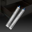 150KG Drawer Slides 711MM Full Extension Soft Close Locking Ball Bearing Pair