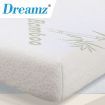 DreamZ Memory Foam Mattress Topper Bamboo Cover Washable 8CM Underlay Mat Double