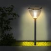 EMITTO Solar Powered LED Garden Light Pathway Landscape Lawn Lamp Patio 100cm