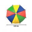 3.5M Kids Play Parachute Toy  - Multi-Coloured