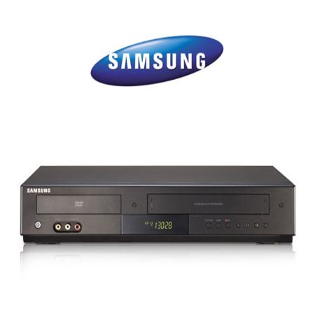 SAMSUNG Dual Vision SlimLine DVD VCR Player Combo with Divix Play Back