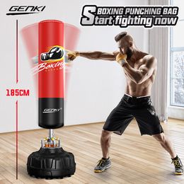 Free standing boxing bag Fighter 3in1 - black/red