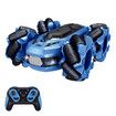 RC Cars Race Stunt car Sideways Drift Double Sided Rotating Vehicles Col Blue