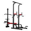 Home Gym Power Tower Fitness Workout Equipment Height Adjustable Chin Pull Up Bar Dip Station Weight Bench