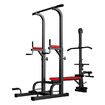 Home Gym Power Tower Fitness Workout Equipment Height Adjustable Chin Pull Up Bar Dip Station Weight Bench