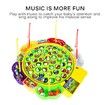 Electric Musical Rotating Fishing Toy Children Fishing Toy Rotary Fishing Set Interactive toys