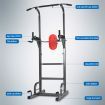 6 In 1 Home Gym Power Tower Fitness Workout Equipment Height Adjustable Pull Chin Up Dip Station