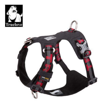 Lightweight 3M reflective Harness Black L