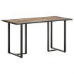 Dining Table 140 cm Solid Reclaimed Wood