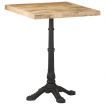 Bistro Table 60x60x77 cm Rough Mango Wood