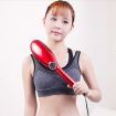 6 Heads Portable Handheld Massager Soothing Stimulate Blood Flow Shoulder Red