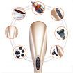 2X 6 Heads Portable Handheld Massager Soothing Stimulate Blood Flow Shoulder Gold