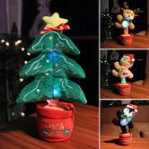 Electric Talking Christmas Toy Creative Singing Dancing Plush Puzzle Toy Novelty Gifts for Children Christmas tree