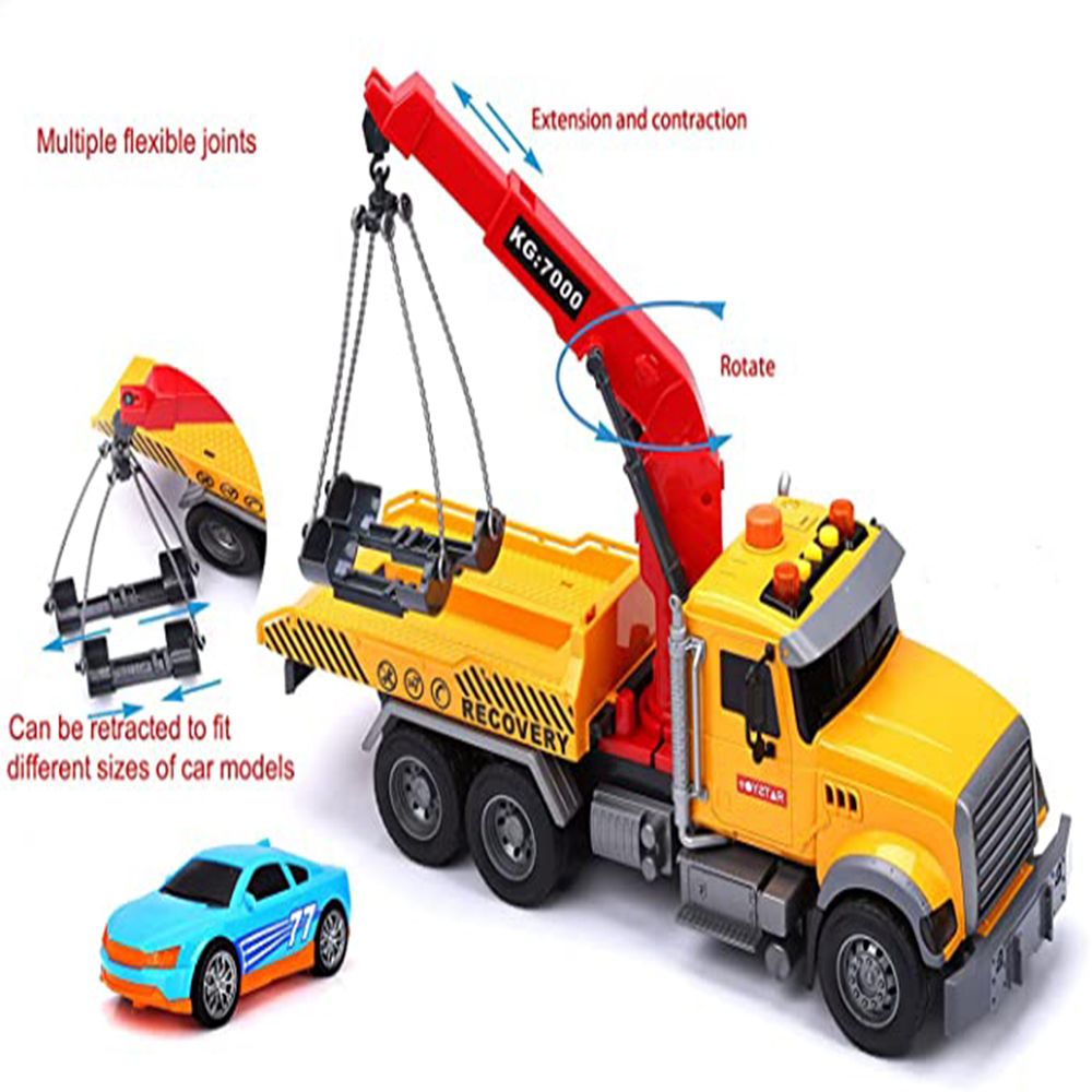 Big Tow Truck Toy Inertial Toy Cars with car Toy Trucks for Boys and ...