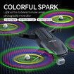 2022 Newest Colorful 4K HD Dual Camera with WIFI FPV Foldable Light Flow Quadcopter Anti Interference Technology Professional RC Drones