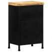 Sideboard 47x35x76 cm Rough Mango Wood