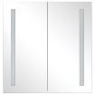 LED Bathroom Mirror Cabinet 62x14x60 cm