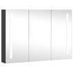 LED Bathroom Mirror Cabinet 89x14x62 cm